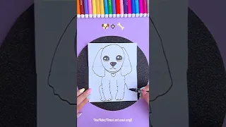 🐶+🦴 #shorts #youtubeshorts #tonniartandcraft #art #satisfying #crafts