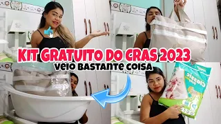 Kit Natalidade Gratuito do CRAS 2023 | ganhei bastante coisa😍