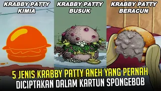 5 Jenis Krabby Patty aneh yang pernah diciptakan dalam kartun SpongeBob