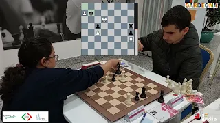 Resiliency in a pawn down rook endgame - WIM Trisha vs IM Yannay