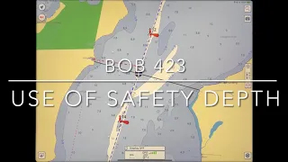 Use of Safety Depth in Aqua Map