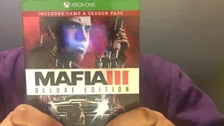 Mafia III Deluxe Edition Xbox One Unboxing