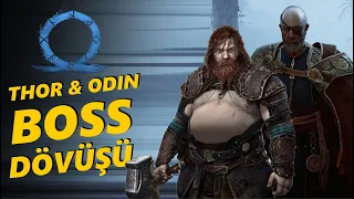 THOR & ODIN (BOSS) DÖVÜŞÜ! | GOD OF WAR RAGNAROK PS5 TÜRKÇE BÖLÜM 25 | GOD OF WAR RAGNAROK TÜRKÇE