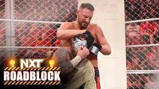 Joe Gacy vs. Dijak — Asylum Match: NXT Roadblock 2024 highlights
