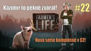 🐽 Farmer's Life CZ #22 - Kazimír to pěkně zvoral! - Nová série kompletně česky! (4K)