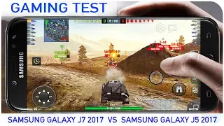 Samsung Galaxy j5 2017 vs Samsung Galaxy j7 2017 ИГРОВОЙ ТЕСТ (ОБЗОР)