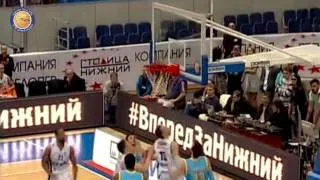 1/8 playoffs. Nizhny Novgorod - Astana Game 2 Highlights