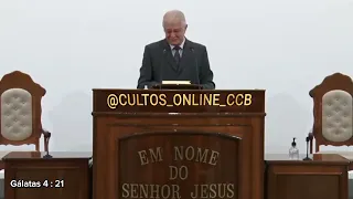 SANTO CULTO A DEUS (VÍDEO) - DOM - 28/04/2024 - 09hs - GÁLATAS - CAP. 4 VERS. 21 #CULTOONLINECCB