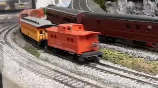 Dumbo 2019 opening scene in HO scale