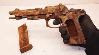 Gun Restoration Very Rusty Pistol