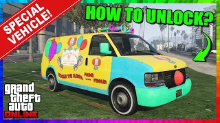 How To Unlock The Clown Van Special Vehicle | GTA 5 ONLINE