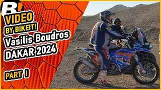 Βασίλης Μπούδρος - Rally Dakar 2024 - Η πορεία προς τον τερματισμό - BIKEIT.GR