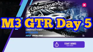 BMW M3 GTR Day 5 Vault - NFS No Limits