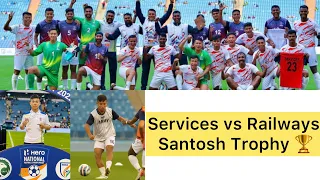 Services vs Railways,Alan Thapa highlights,Santosh Trophy,National Championship⚽️⚽️⚽️