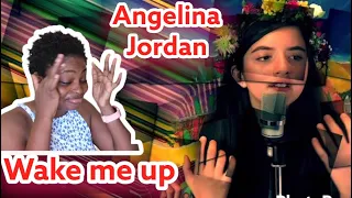 FIRST TIME REACTING TO | ANGELINA JORDAN “WAKE ME UP”