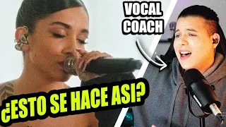 MARIA BECERRA "DESAFIANDO EL DESTINO" | Reaccion Vocal Coach | Ema Arias
