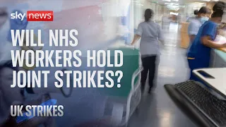 NHS Crisis: 'All options on table' for coordinated junior doctors and nurses strikes