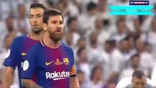 Sergio Ramos Trolling Lionel Messi And Fighting Luis Suarez Spain Super Copa