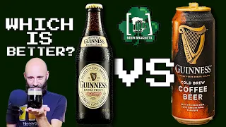 Guinness Extra Stout vs Nitro Cold Brew Coffee - Which is Better? ☘️🇮🇪