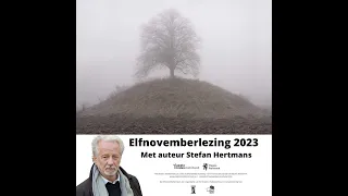 Elfnovemberlezing 2023 met Stefan Hertmans