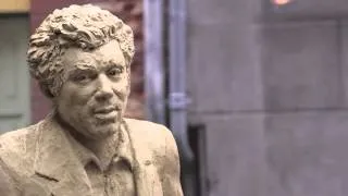 Sculpture Claude Nougaro créée par Sébastien Langloÿs - Timelapse visage