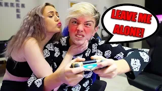 CLINGY GIRLFRIEND PRANK ON BOYFRIEND FOR 24 HOURS! ft. Morgz