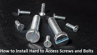 Mechanic Hack: Hard to Reach Screws and Bolts