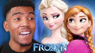 *FROZEN* might be better than *TANGLED*... (Frozen Movie Reaction)