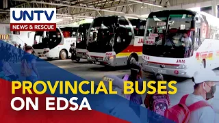 MMDA to allow provincial buses on EDSA from April 3 to 10