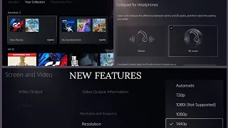 New PS5 Features Coming Includes Folders and 1440p Support!