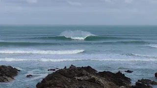 Cornwall. Autumn surfers paradise.