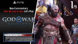 God of War Ragnarok [PS5] Let's Play, No Commentary Part 1 [Give Me God of War]