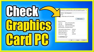 How to Check Graphics Card on Windows 10 (Find GPU Fast!)