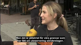 Serveringar tomma efter jättebråken i Lund:  "Trist"