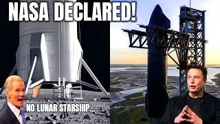 Nasa Declared " No Lunar Starship Landing" But Spacex Just Shocked Nasa with New HLS Starship