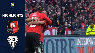 STADE RENNAIS FC - ANGERS SCO (2 - 0) - Highlights - (SRFC - SCO) / 2021-2022