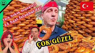 Eating Turkish Street Food For 24 Hours in Istanbul!! Is This Asian Food??  - Pakistani Reaction