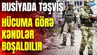 Rusiya ərazisinə növbəti hücum: partlayışlar baş verdi, kəndlər boşaldıldı