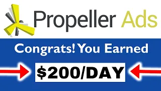 How To Make Money Fast Using Propeller Ads | Propeller Ads Tutorial 2023