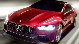 Mercedes-AMG GT Concept Four-Door in Action - Driving, Exhaust Note