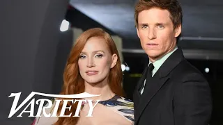 Jessica Chastain and Eddie Redmayne Talk 'The Good Nurse' and Show CPR While Singing "Stayin' Alive"