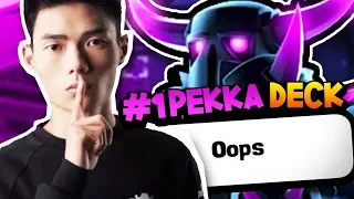 #1 PEKKA DECK RIGHT NOW! Lciop DESTROYS Ladder!