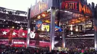 The Shield WrestleMania 29 entrance live