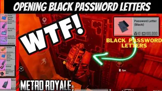 Black Password Latter -PUBG Metro Royal !! Crate Locations !! How to use Old Blocked Zone!(Advanced)