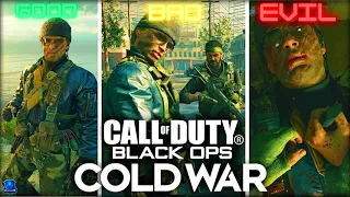 Call of Duty: Black Ops Cold War - Campaign ALL ENDINGS (GOOD/BAD/EVIL)