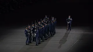 Edinburgh Military Tattoo 2022 - 9 - United States Air Force Honor Guard Drill Team