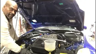 How to bleed the coolant system on Nissan 350Z and infiniti G35