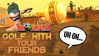 Wasn't Golf Meant To Be Relaxing? - Golf With Your Friends WORMS Edition