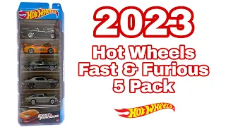 UNBOXING 2023 Hot Wheels Fast & Furious 5 Pack