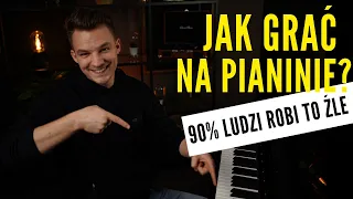 Pokazuję, Jak Powinno Się Grać Na Pianinie (90% POCZĄTKUJĄCYCH ROBI TO ŹLE)